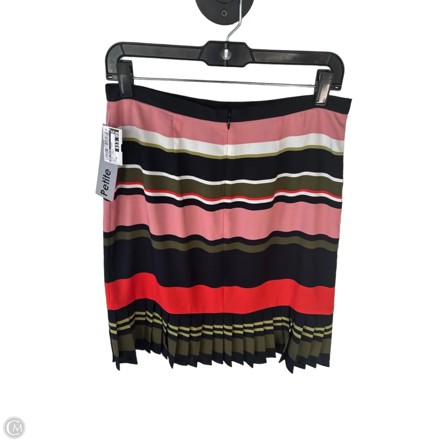 Skirt Mini & Short By Ann Taylor In Black & Green, Size: 8p