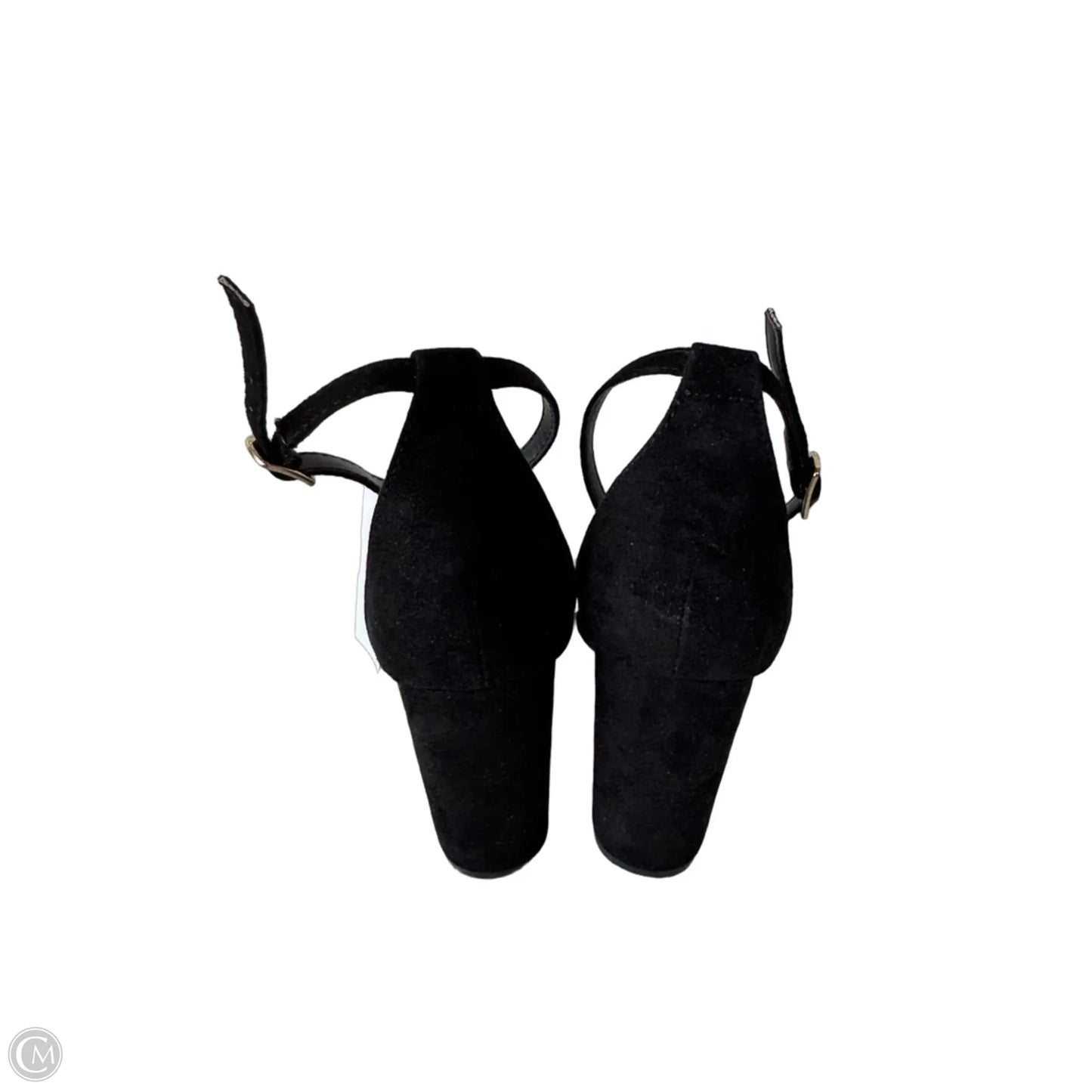 Sandals Heels Block By Wild Diva In Black, Size: 7