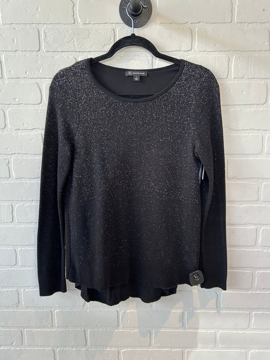 Sweater By Inc In Black & Gold, Size: S