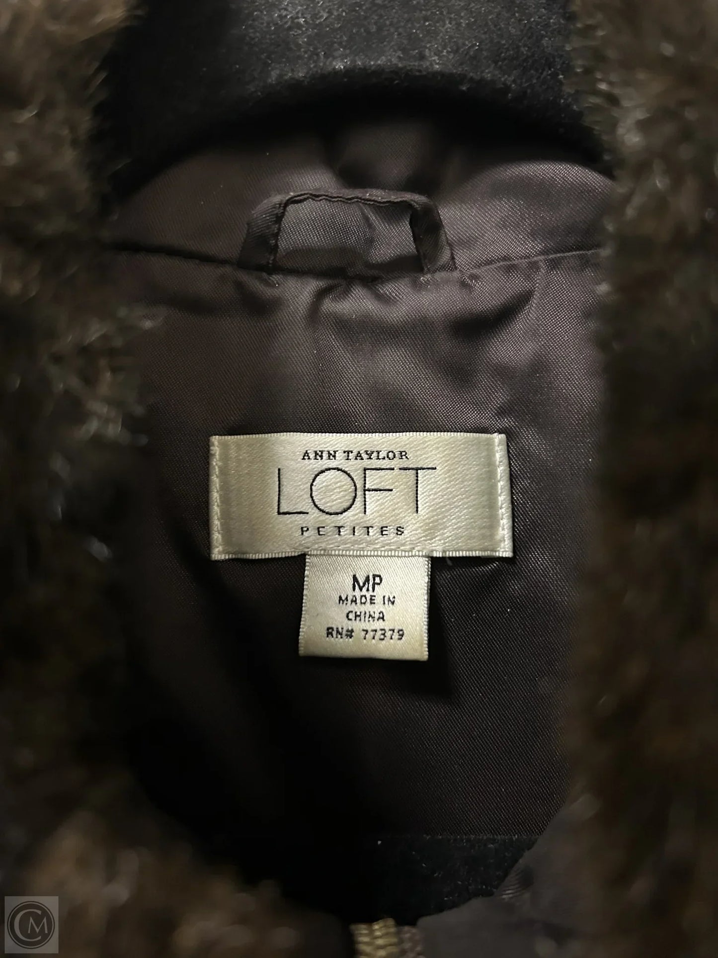 Vest Faux Fur & Sherpa By Loft In Brown, Size: Mp