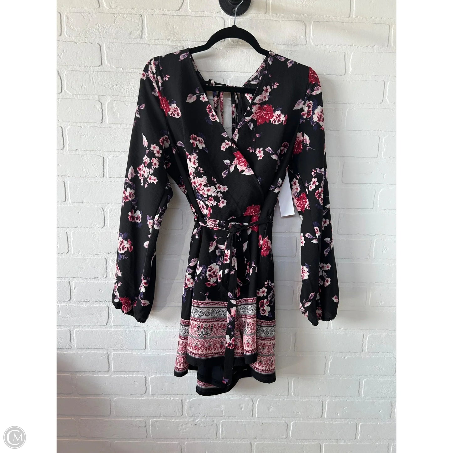 Romper By ROWA In Black & Pink, Size: Xl