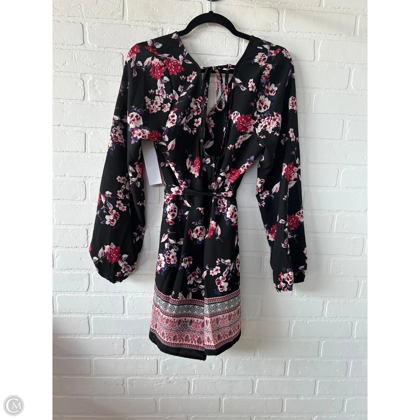 Romper By ROWA In Black & Pink, Size: Xl
