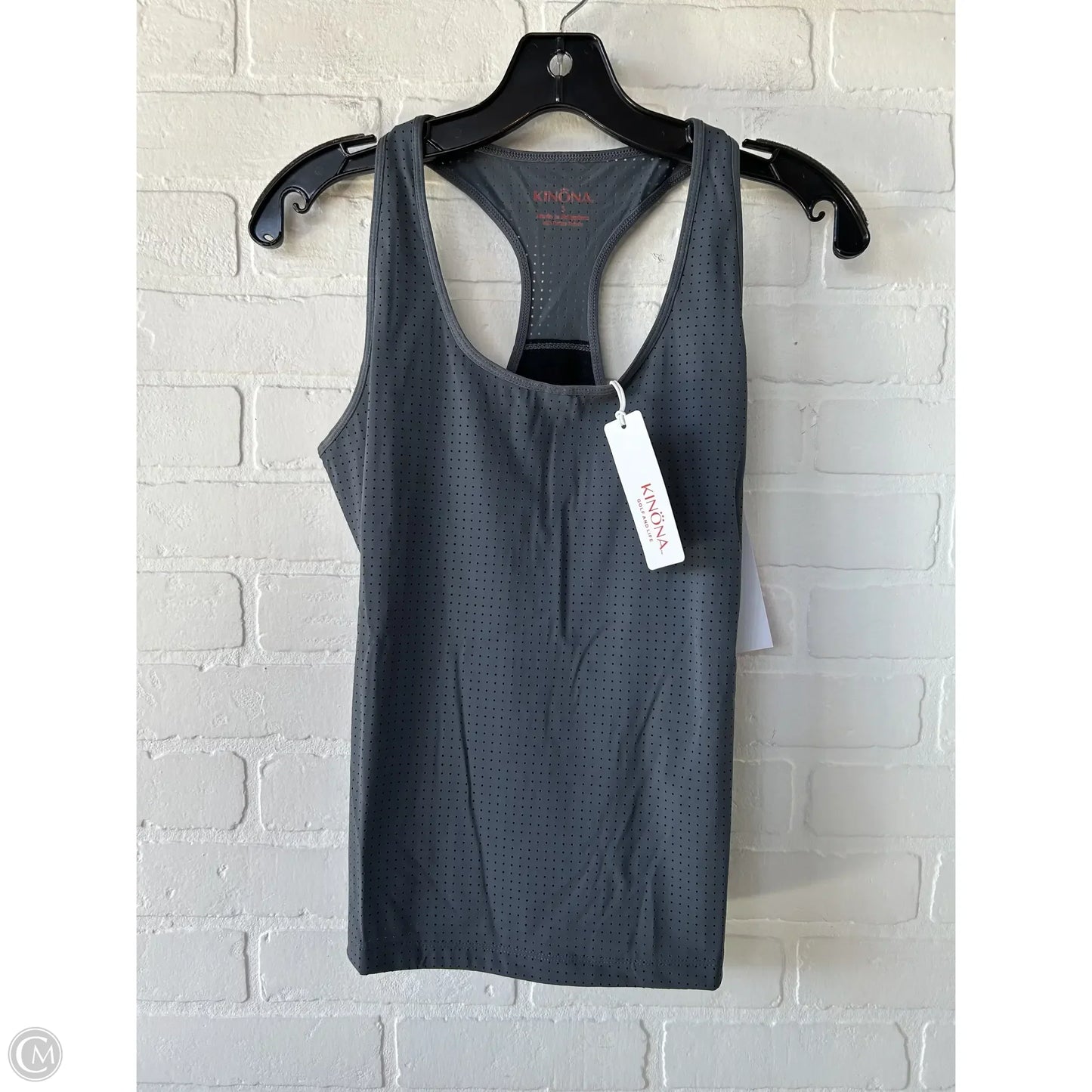 Athletic Tank Top By KINONA In Grey, Size: S