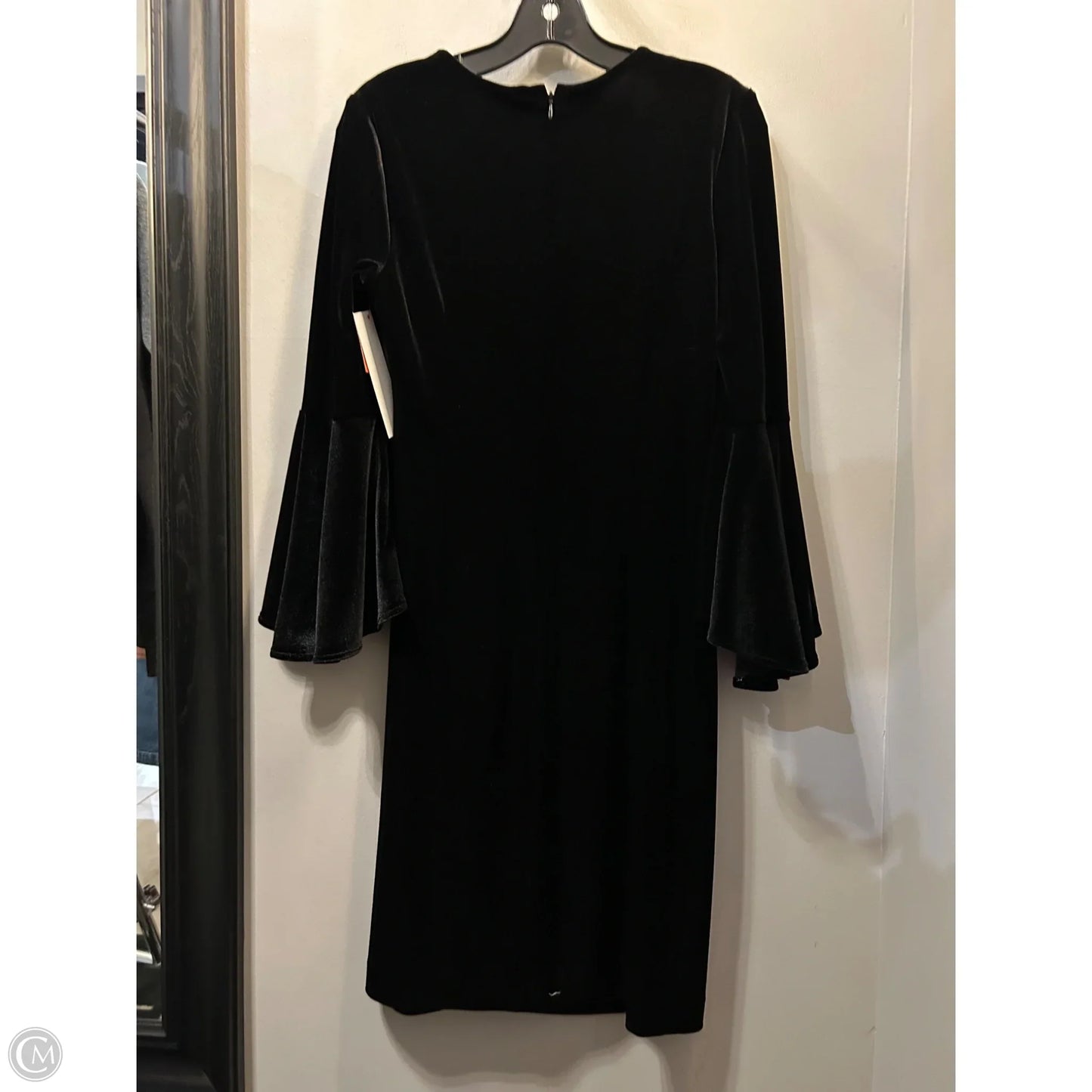 Dress Party Midi By Calvin Klein In Black, Size: S