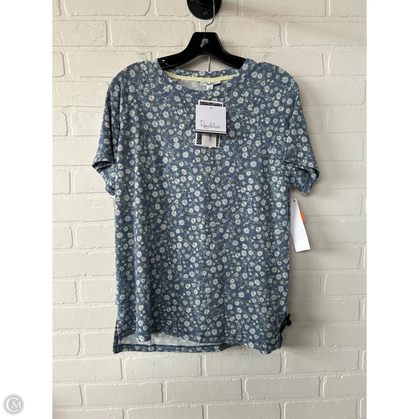 Pajamas 2pc By Clothes Mentor In Blue & White, Size: S
