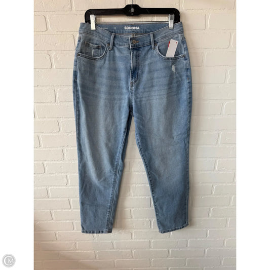 Jeans Boyfriend By Sonoma In Blue Denim, Size: 8