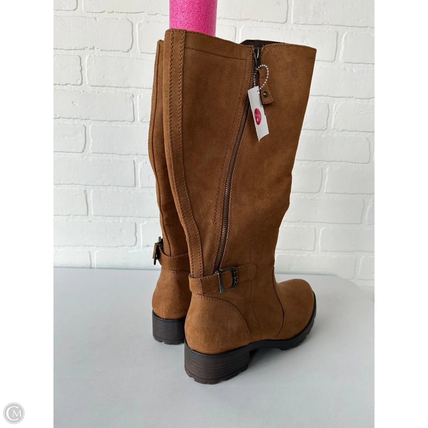 Boots Knee Flats By White Mountain In Brown, Size: 8