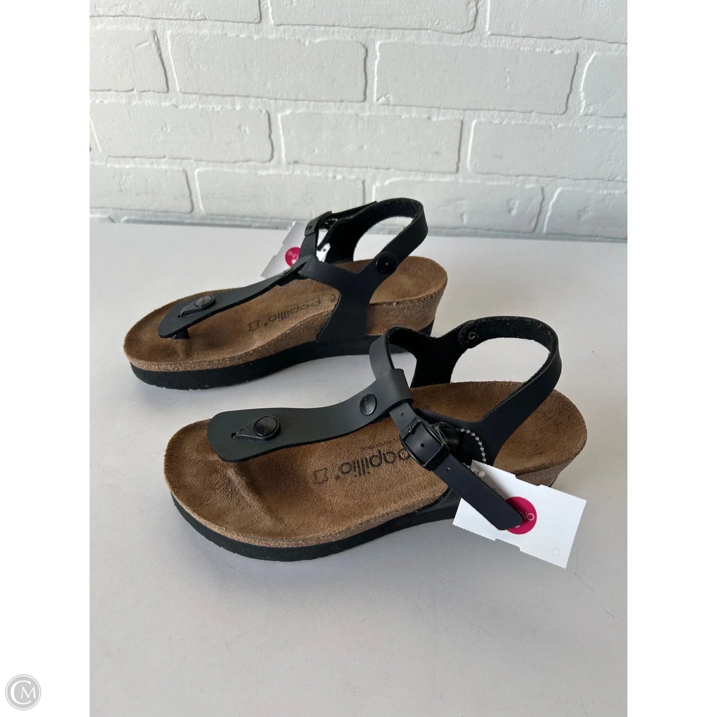 Sandals Flats By Birkenstock In Purple, Size: 6.5