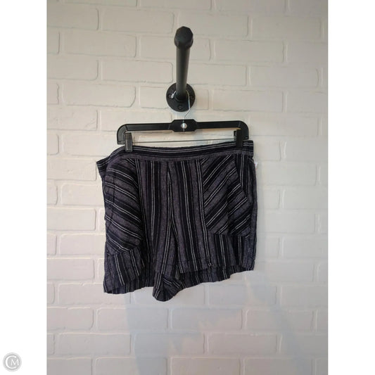 Shorts By Ellen Tracy In Blue & White, Size: 12
