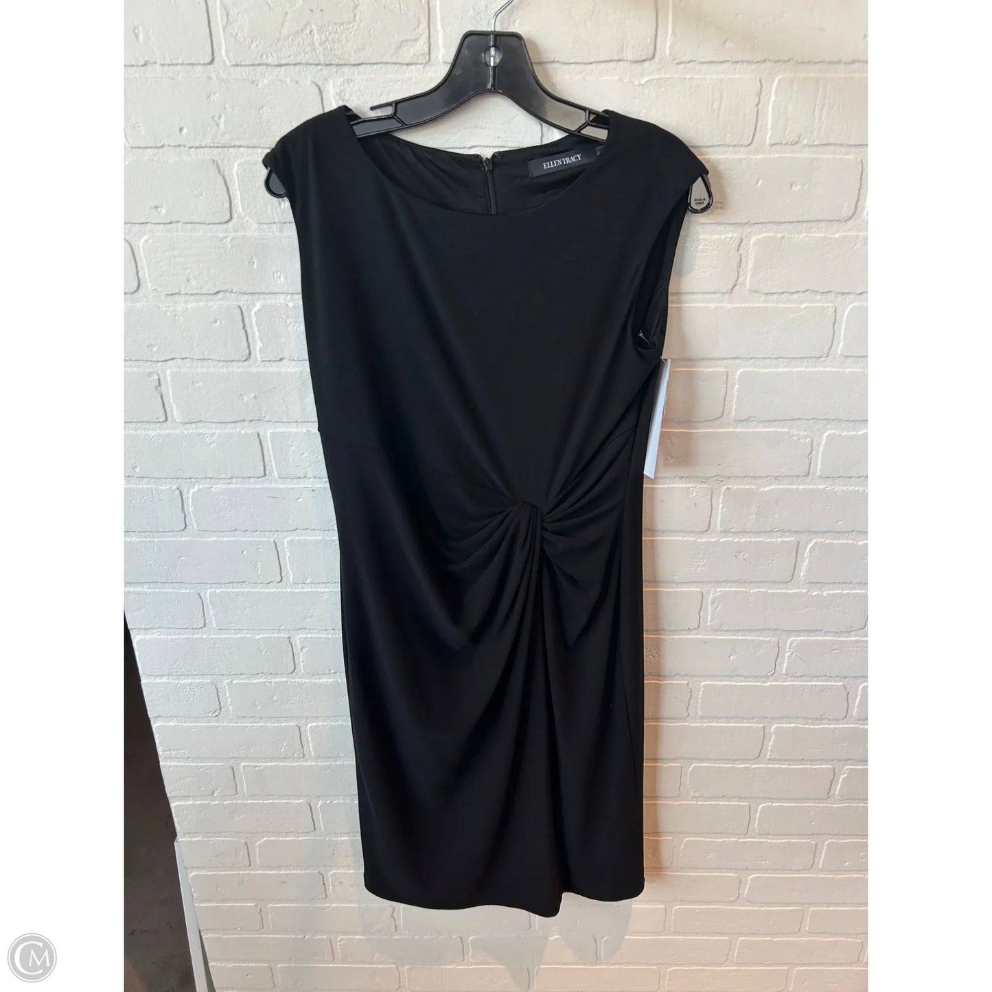 Dress Party Midi By Ellen Tracy In Black, Size: M