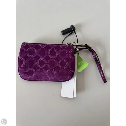 Coin Purse Designer By Coach, Size: Small