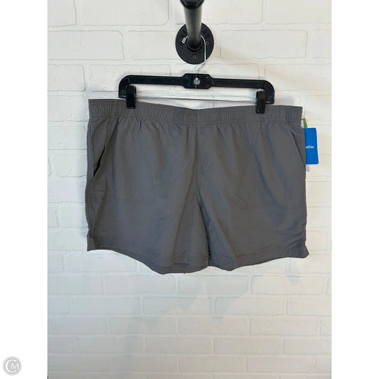 Athletic Shorts By Columbia In Grey, Size: 16