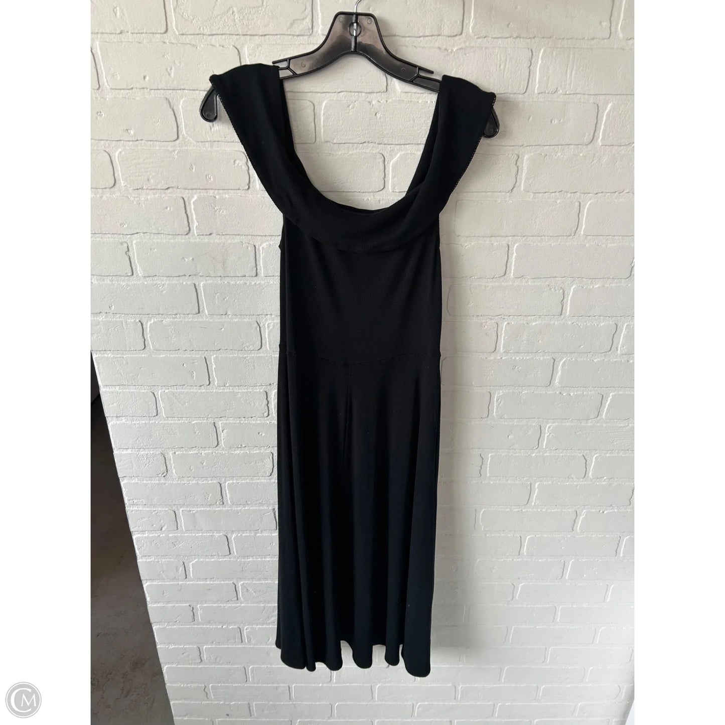 Dress Casual Midi By Who What Wear In Black, Size: M