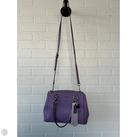 Handbag Designer By Coach, Size: Medium