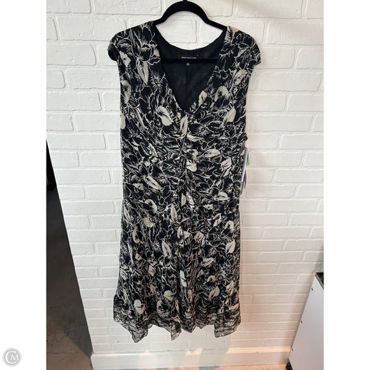 Dress Work By Jones New York In Black & Cream, Size: 3x