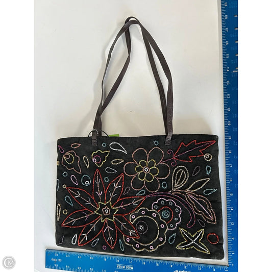 Handbag Leather By Chicos, Size: Medium