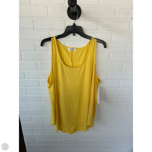 Top Sleeveless Basic By Zenana Outfitters In Yellow, Size: 3x