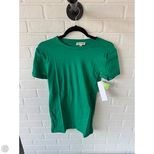 Top Short Sleeve Basic By Zenana Outfitters In Green, Size: Xl