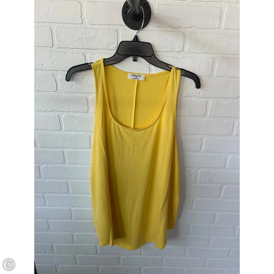 Top Sleeveless Basic By Zenana Outfitters In Yellow, Size: 1x