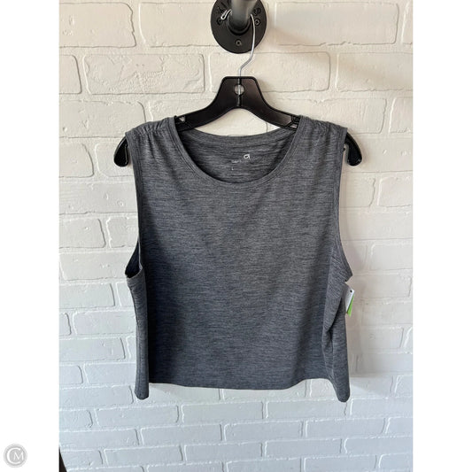 Athletic Tank Top By Gapfit In Grey, Size: L