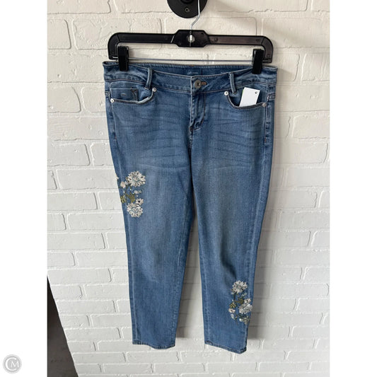 Jeans Straight By J. Jill In Blue Denim, Size: 2p