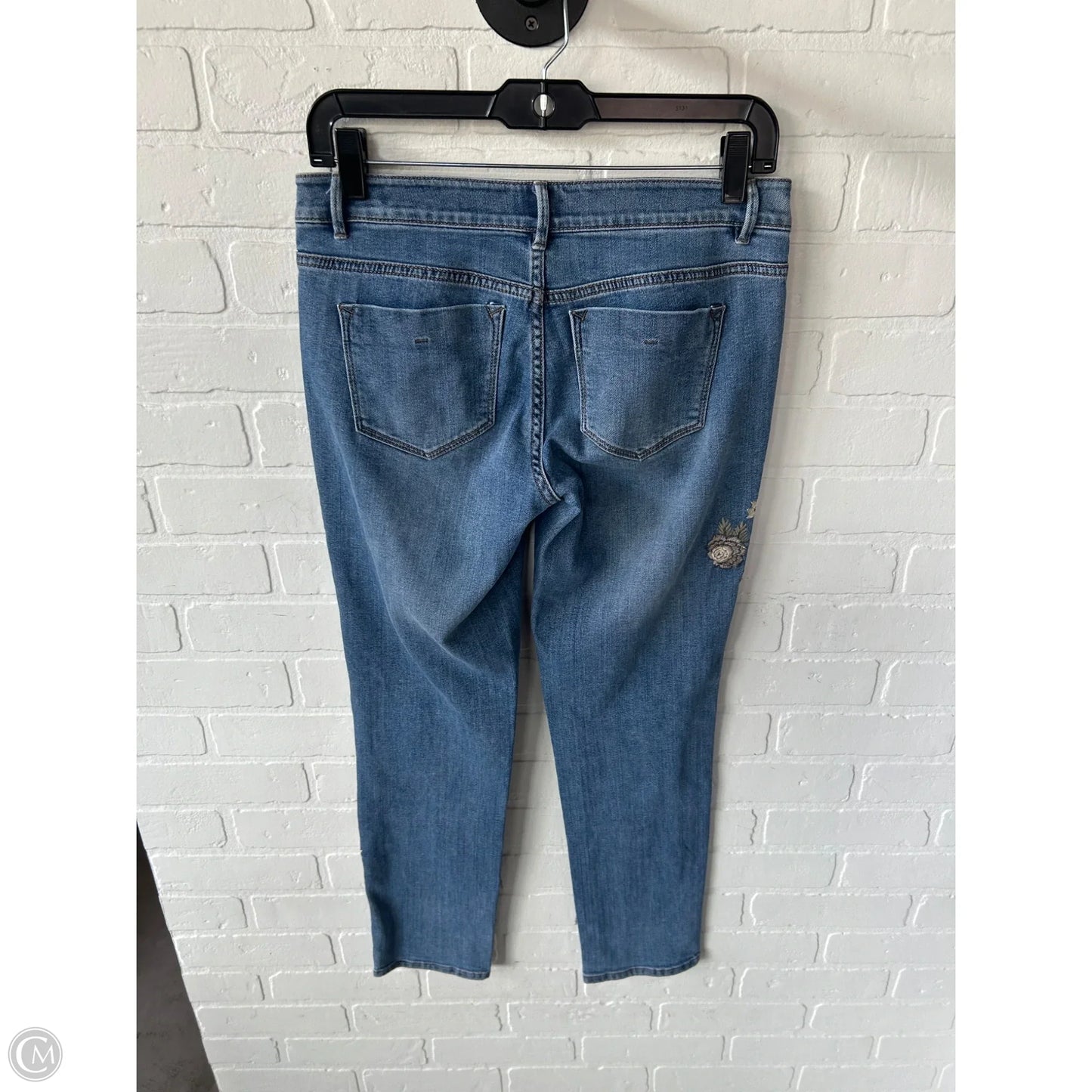 Jeans Straight By J. Jill In Blue Denim, Size: 2p