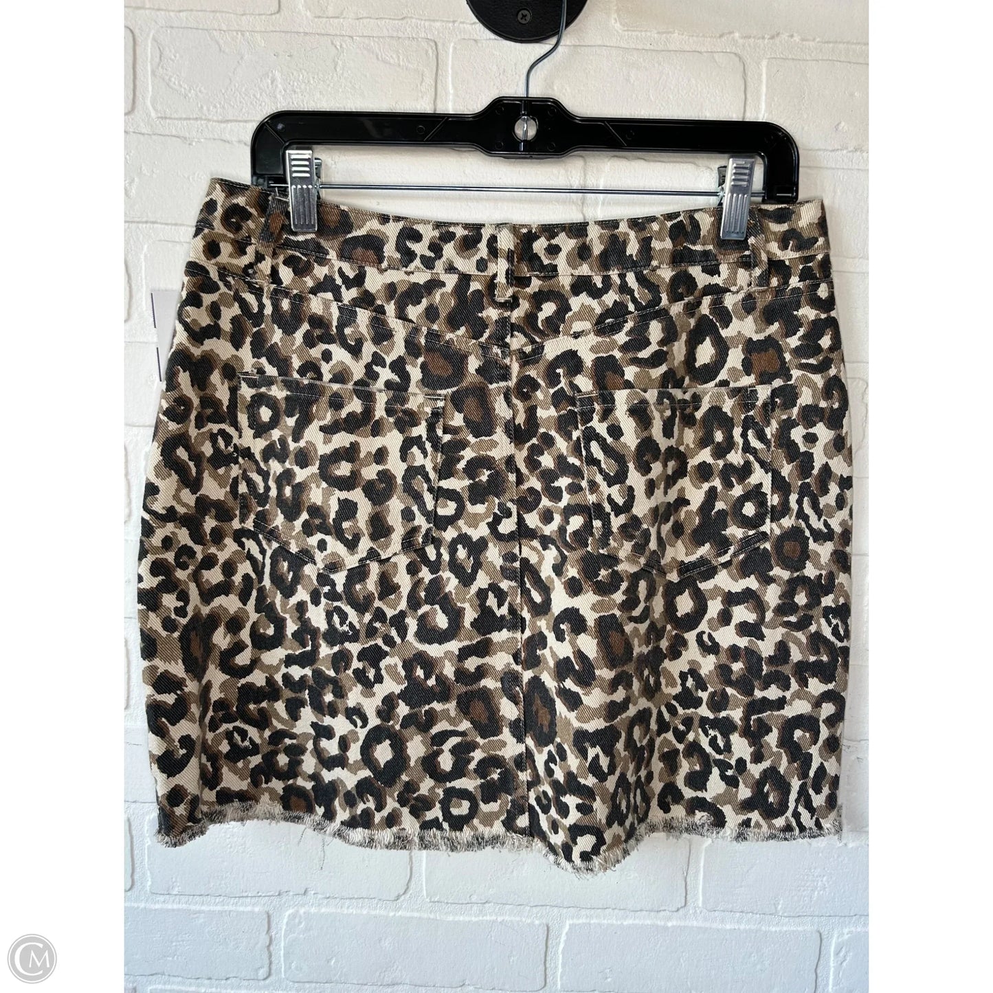 Skirt Mini & Short By Umgee In Animal Print, Size: 8