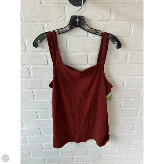 Top Sleeveless By Maurices In Brown, Size: Xxl