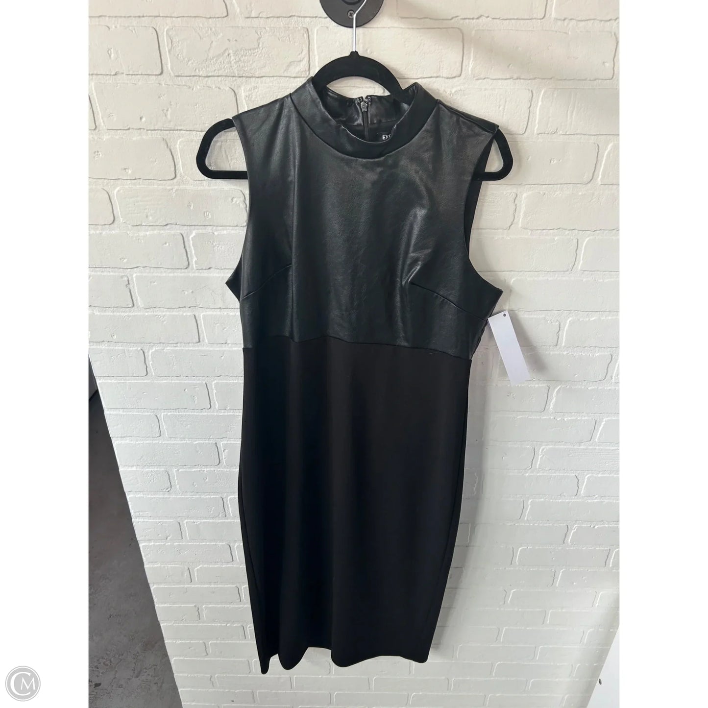Dress Work By Express In Black, Size: L
