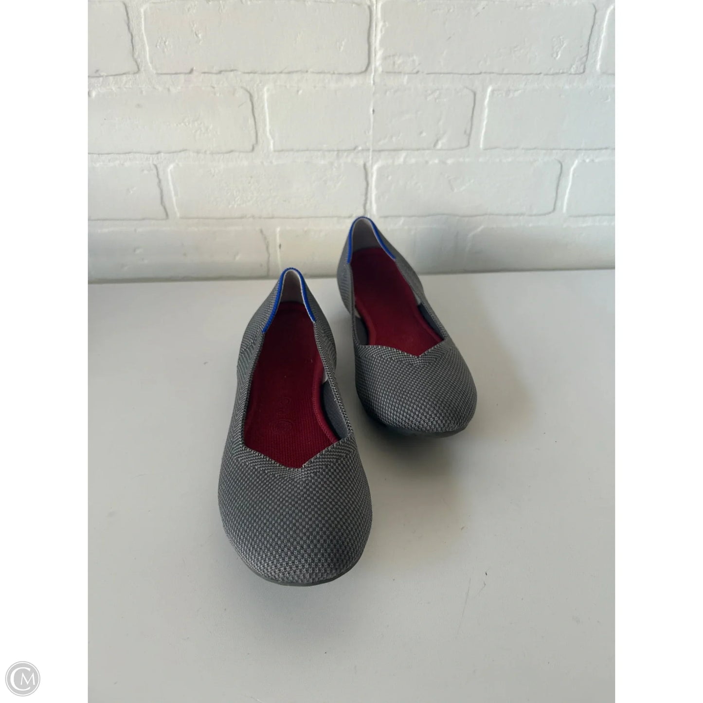 Shoes Flats By Rothys In Grey, Size: 8