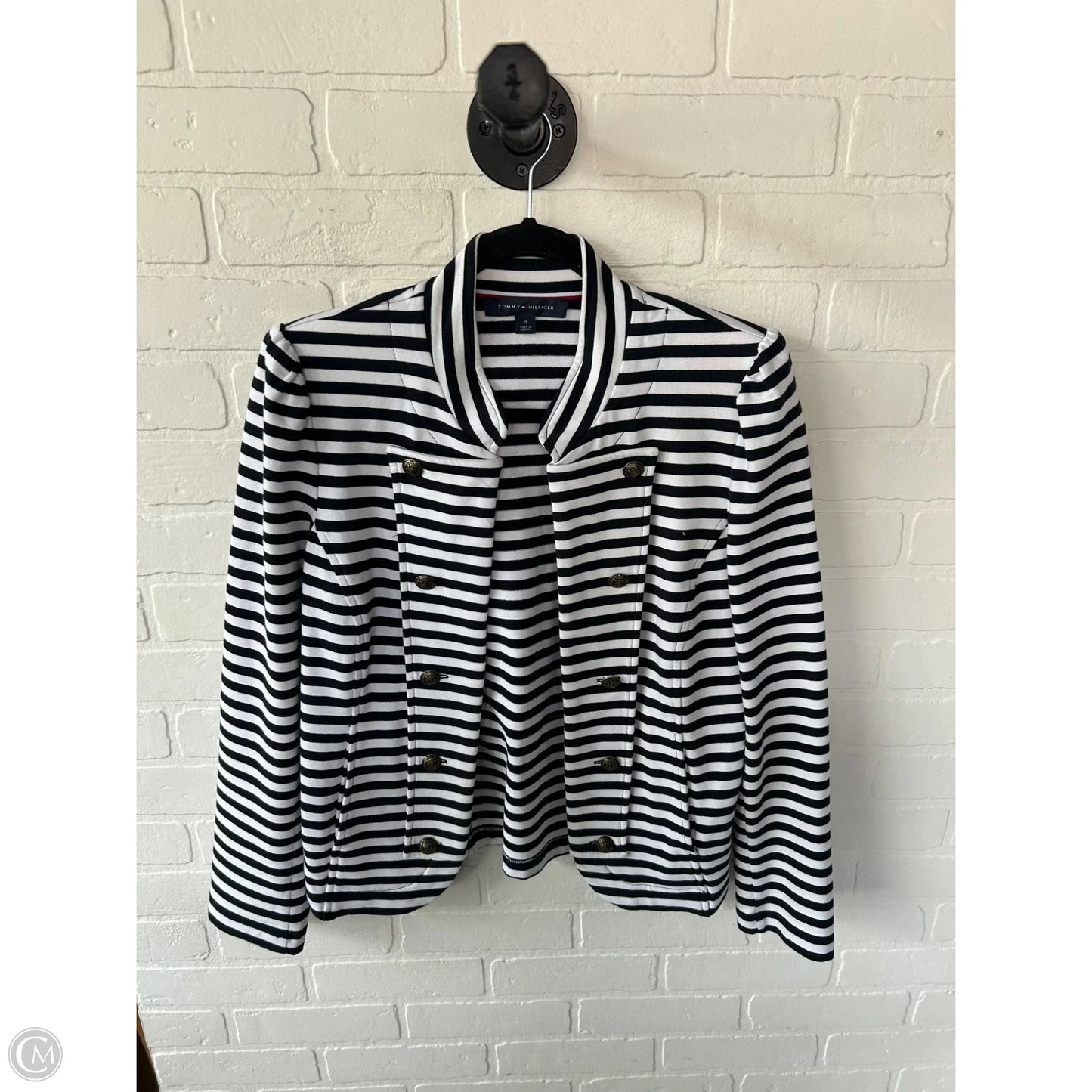Blazer By Tommy Hilfiger In Blue & White, Size: M
