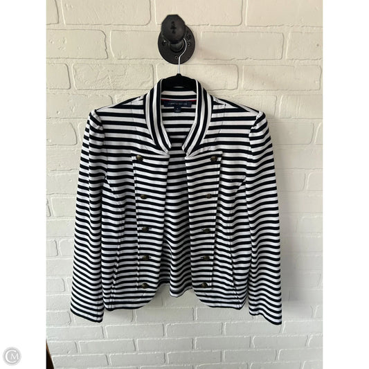 Blazer By Tommy Hilfiger In Blue & White, Size: M