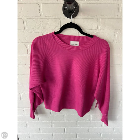 Sweater By Pink Rose In Pink, Size: L