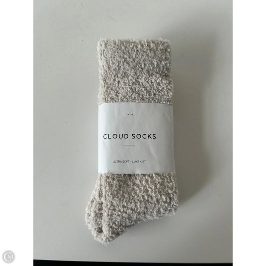 Socks By Clothes Mentor In Tan, Size: 0