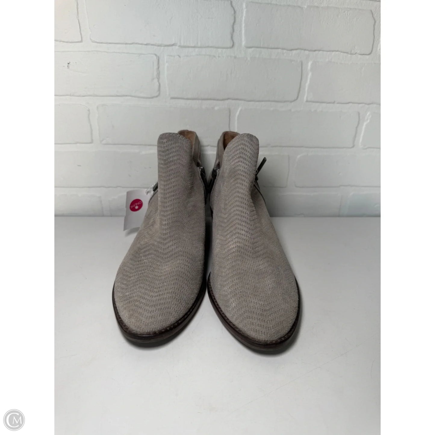 Boots Ankle Flats By Lucky Brand In Grey, Size: 10