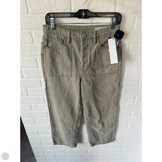 Jeans Straight By Blanknyc In Green Denim, Size: 6