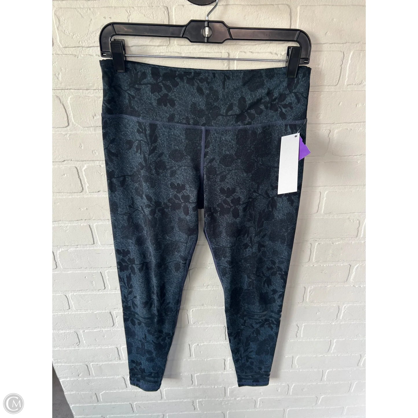 Athletic Leggings By Clothes Mentor In Black & Blue, Size: 12