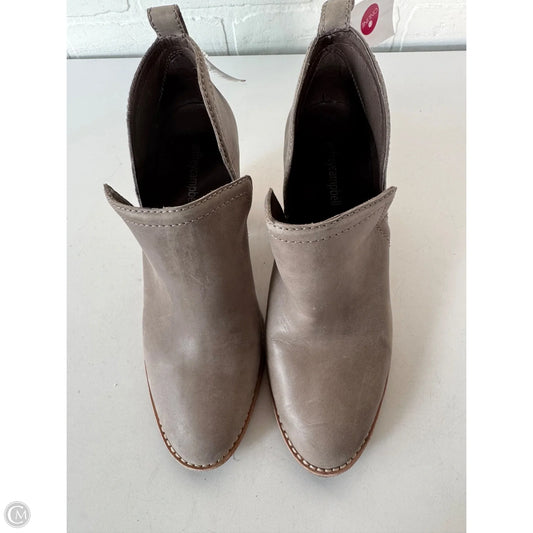 Boots Ankle Heels By Jeffery Campbell In Taupe, Size: 8.5