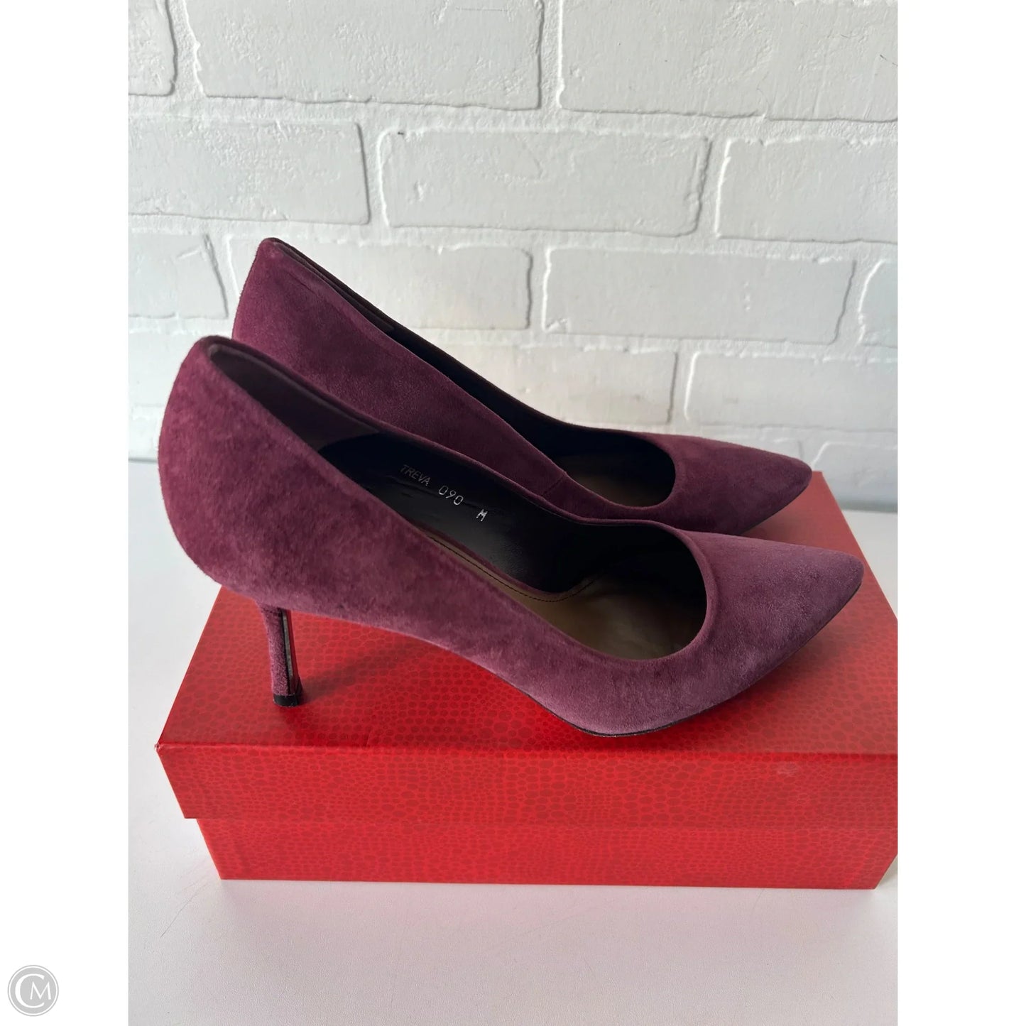 Shoes Heels Stiletto By Donald Pliner In Purple, Size: 9