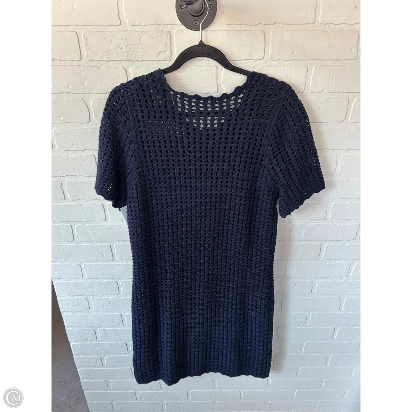 Dress Sweater By Gap In Navy, Size: L