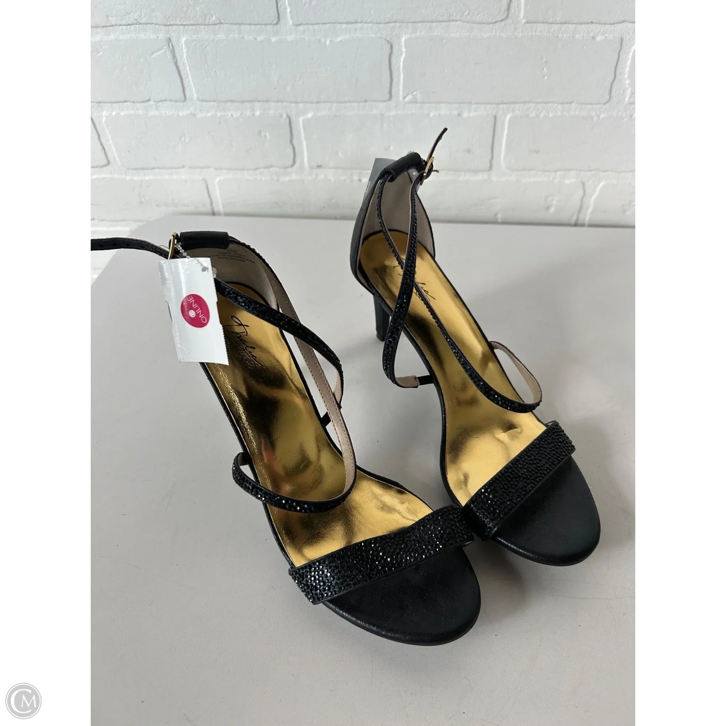 Sandals Heels Stiletto By Thalia Sodi In Black, Size: 10