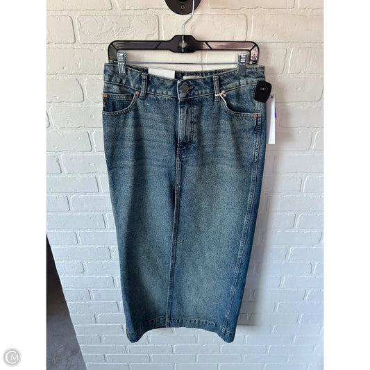 Skirt Maxi By Dl1961 In Blue Denim, Size: 2