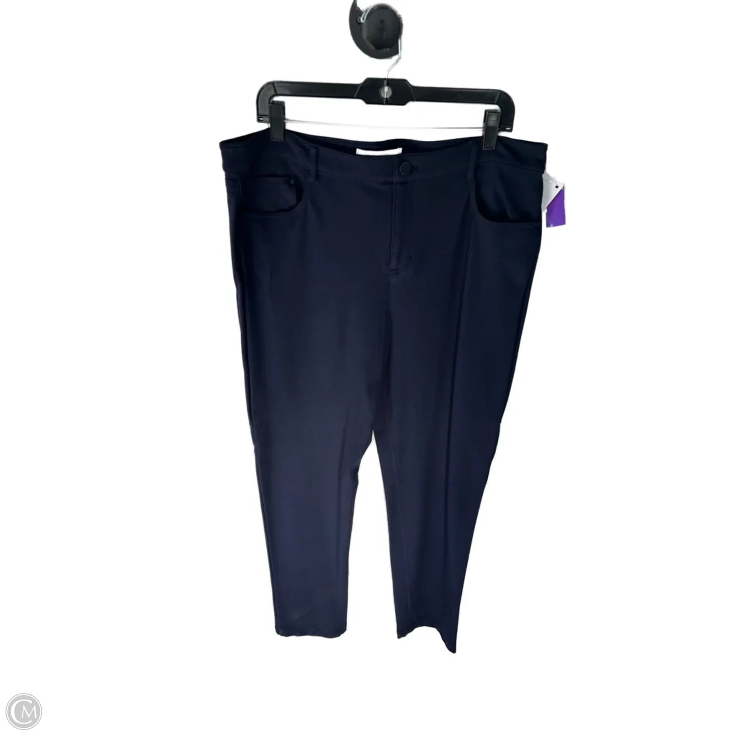 Pants Dress By Croft And Barrow In Navy, Size: 18