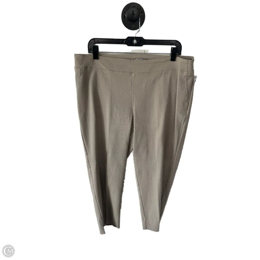 Pants Dress By Dalia In Tan, Size: 16