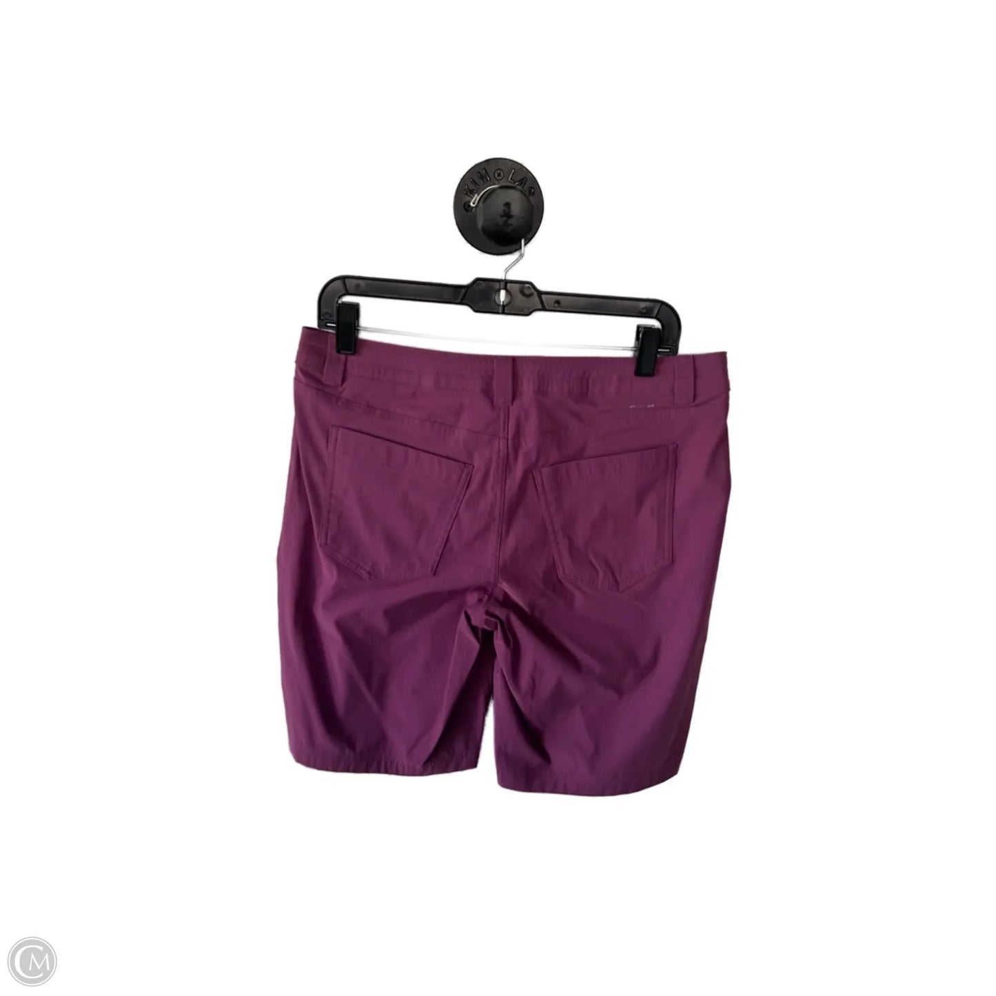 Athletic Shorts By Eddie Bauer In Pink & Purple, Size: 10