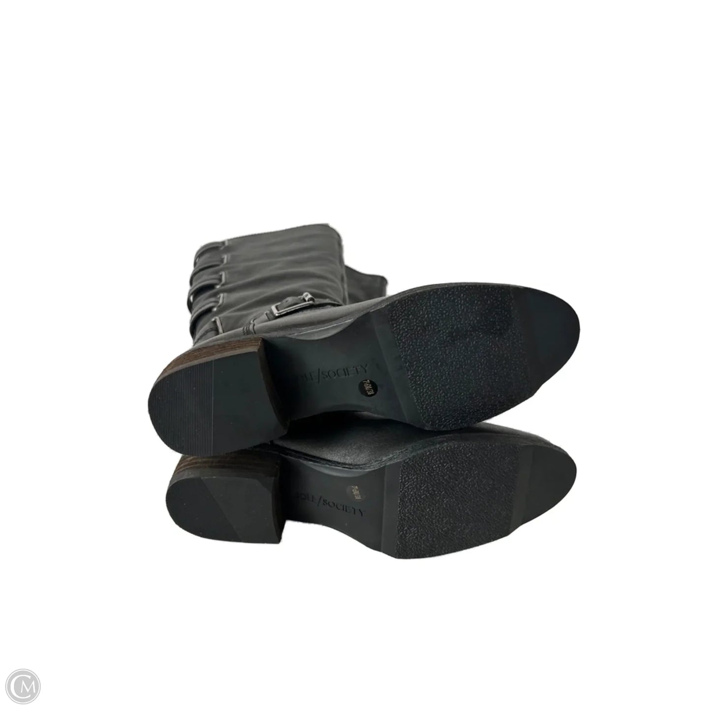 Boots Knee Flats By Sole Society In Black, Size: 7.5