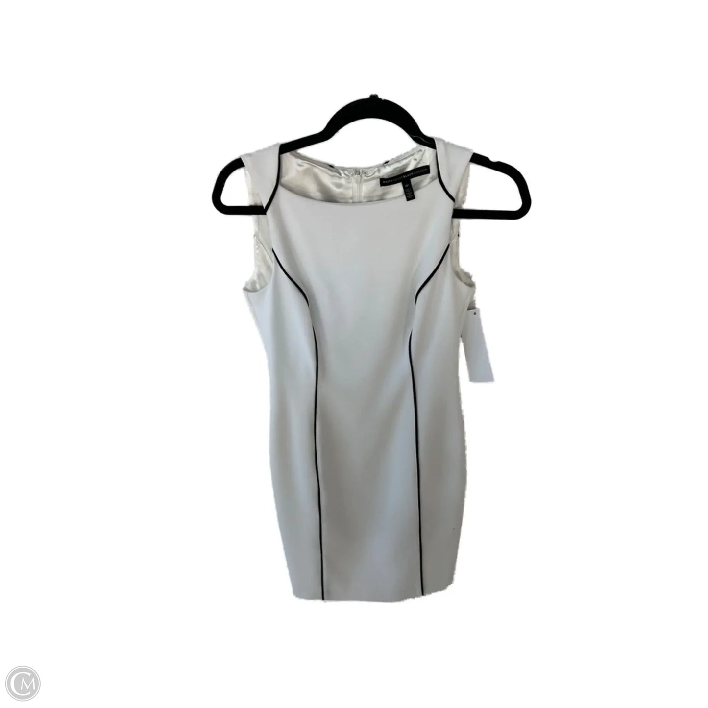 Dress Work By White House Black Market In White, Size: Xsp