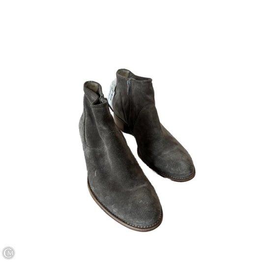 Boots Ankle Flats By Paul Green In Grey, Size: 7.5