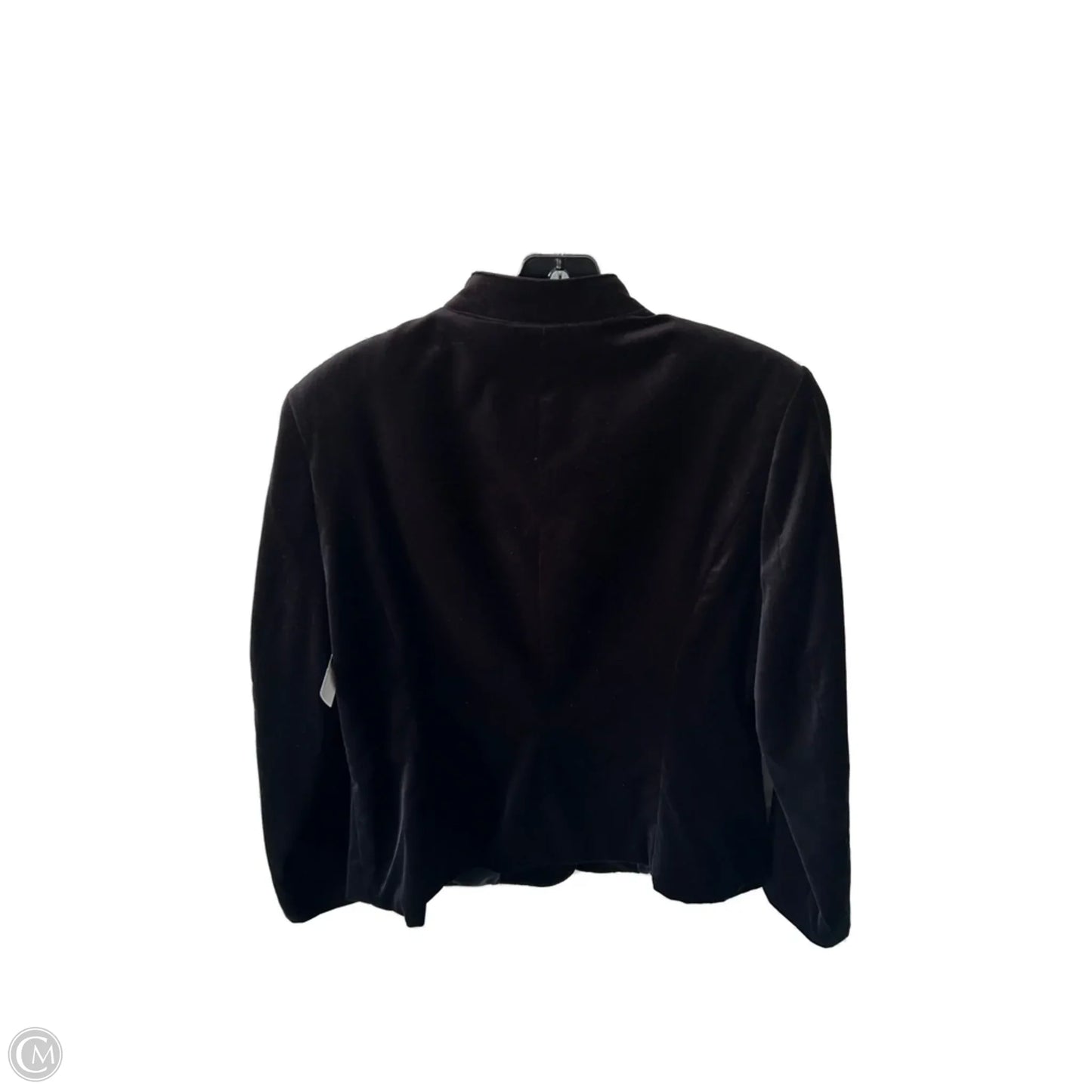 Blazer By Covington In Black & Silver, Size: M