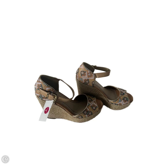 Sandals Heels Wedge By Circus By Sam Edelman In Tan, Size: 6